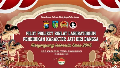 Persada Sukarno – Pemkab Kediri Resmikan Pilot Project BINLAT Karakter Bangsa