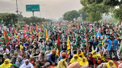 Buruh dan Petani India Lumpuhkan Negara Tolak Kebijakan Pro-Korporasi