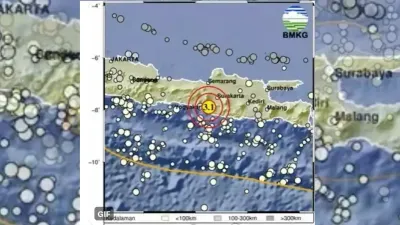 Sesar Opak Bereaksi: Gempa Dangkal M 3,1 Guncang Gunung Kidul