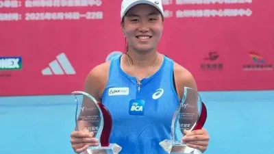 Janice Tjen Disingkirkan Cristian di Indian Wells