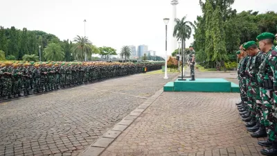 Panglima TNI Mutasi 99 Perwira, 18 Kolonel AD Resmi Pecah Bintang