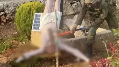 Tentara Israel Hancurkan Patung Yesus, Kedaulatan Simbol Agama Terkoyak
