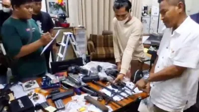 995 Pucuk Senjata hingga Narkoba Ditemukan di Sekolah Pondok Pinang