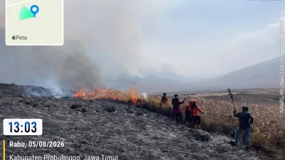 Karhutla Bromo Meluas hingga 127 Hektare, Akses Wisata Dibatasi