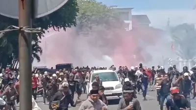 Hari Damai Aceh ke-21 Ricuh, Pengibaran Bendera Bulan Bintang Picu Bentrokan