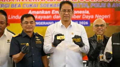 Nyaris Lolos ke Hong Kong, Bea Cukai Gagalkan Penyelundupan Emas