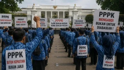 35 Ribu PPPK Siap Demo 7 September 2026, Bawa 4 Tuntutan ke Istana
