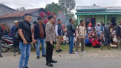 Penyerangan di Humbahas Rusak 13 Rumah, 8 Orang Luka