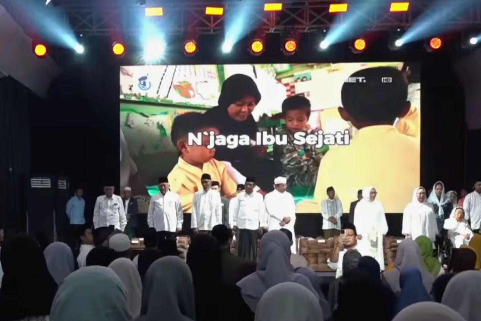 Indonesia Raya Tiga Stanza Buka Haul Gus Dur