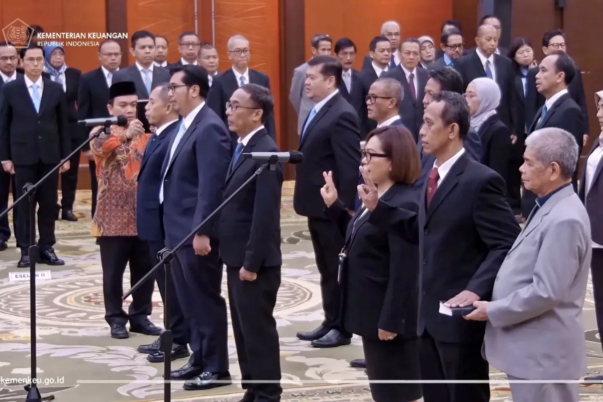 Pelantikan Pejabat Kemenkeu